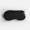 Двухстороняя маска для сна Veluto, черная