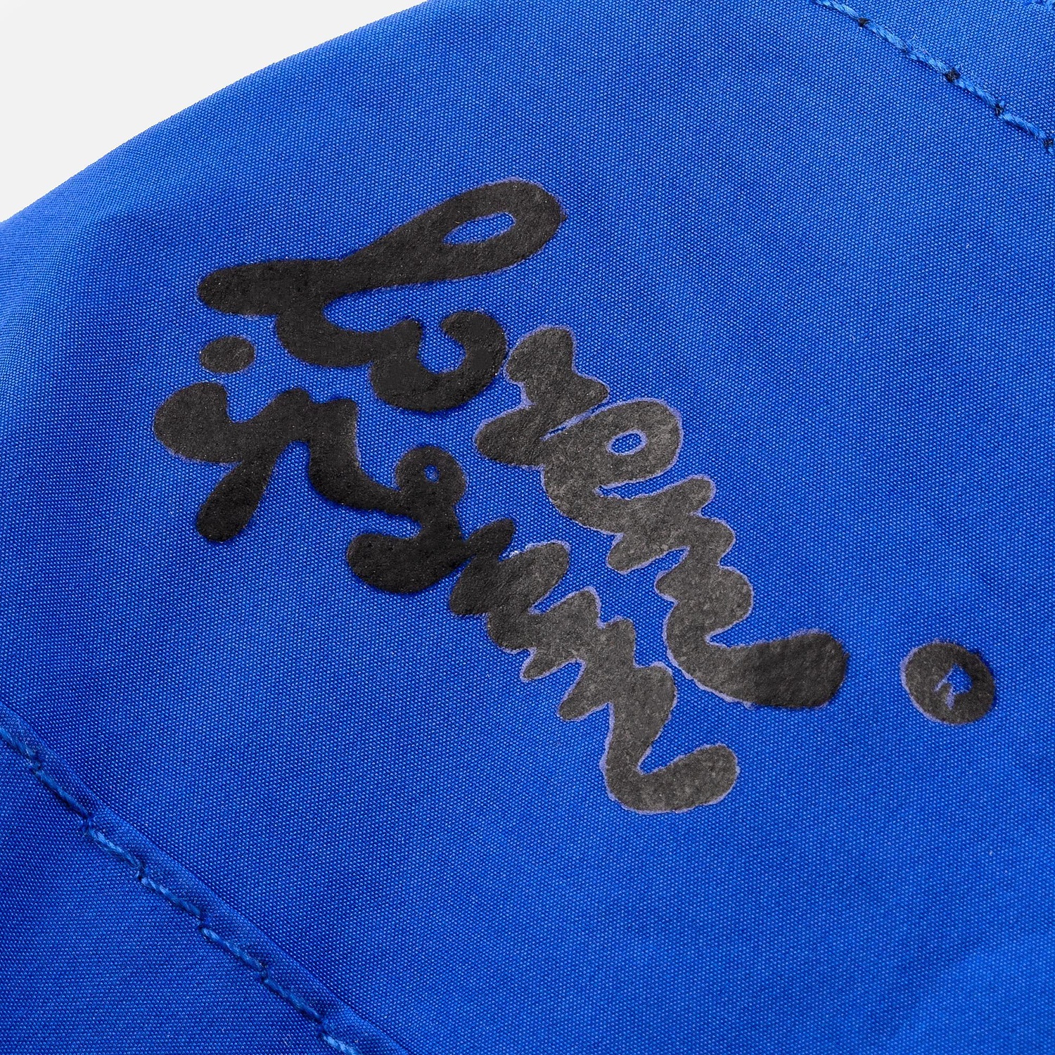 Панама Ben Mac, ярко-синяя с логотипом