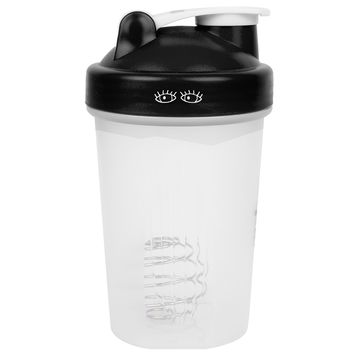 Спортивный шейкер OneTwo Drink, черный с логотипом