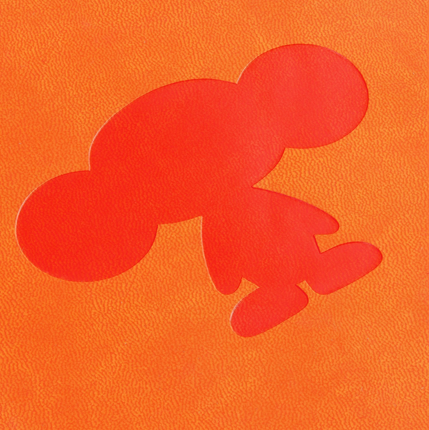 Ежедневник Flat Light, недатированный, оранжевый с логотипом