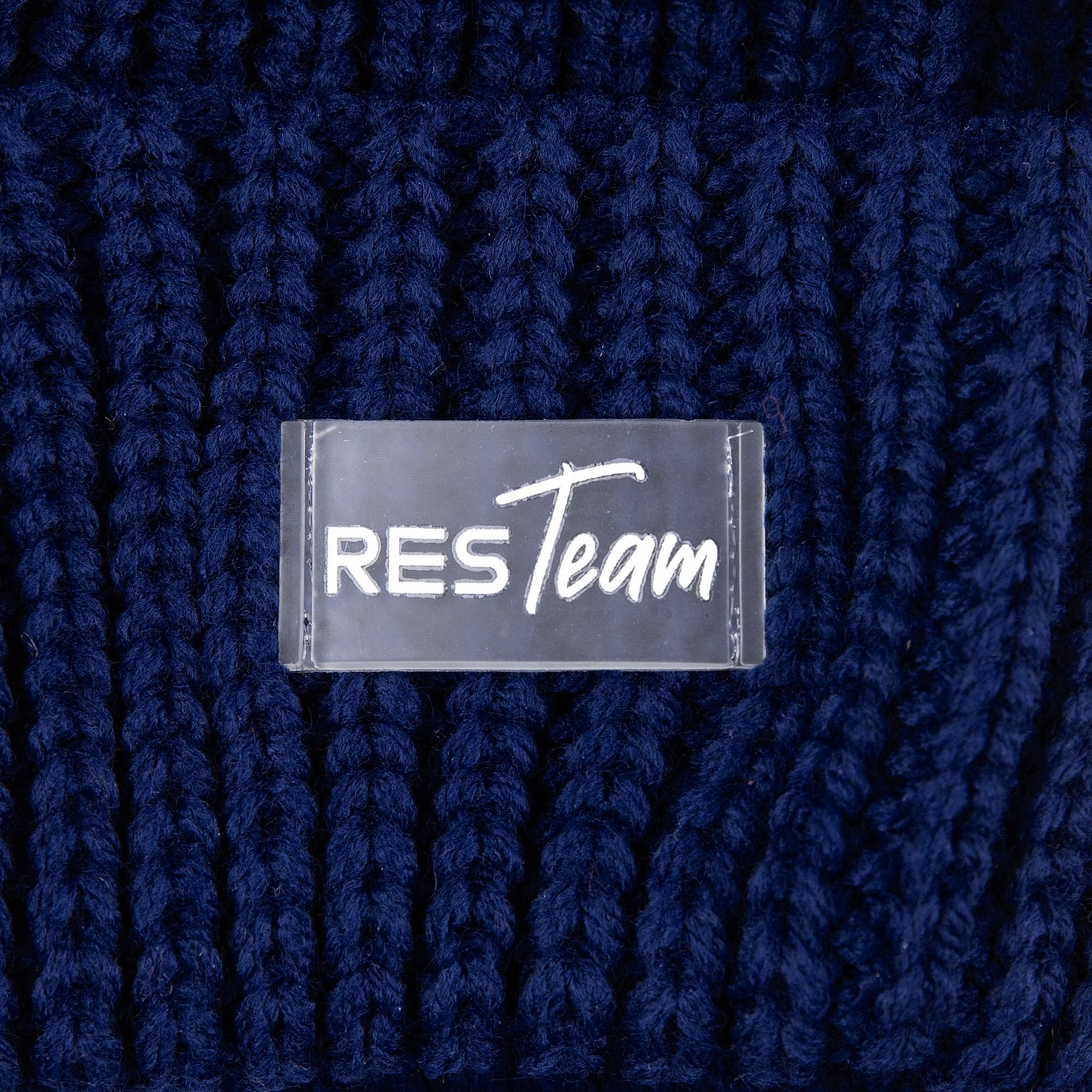 Лейбл из ПВХ Dzeta, XS, прозрачный с логотипом