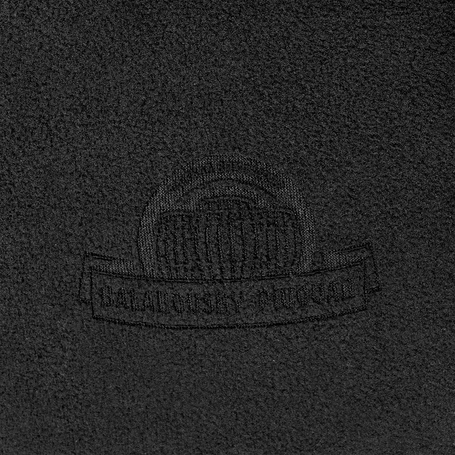 Флисовый плед Warm&Peace XL, черный