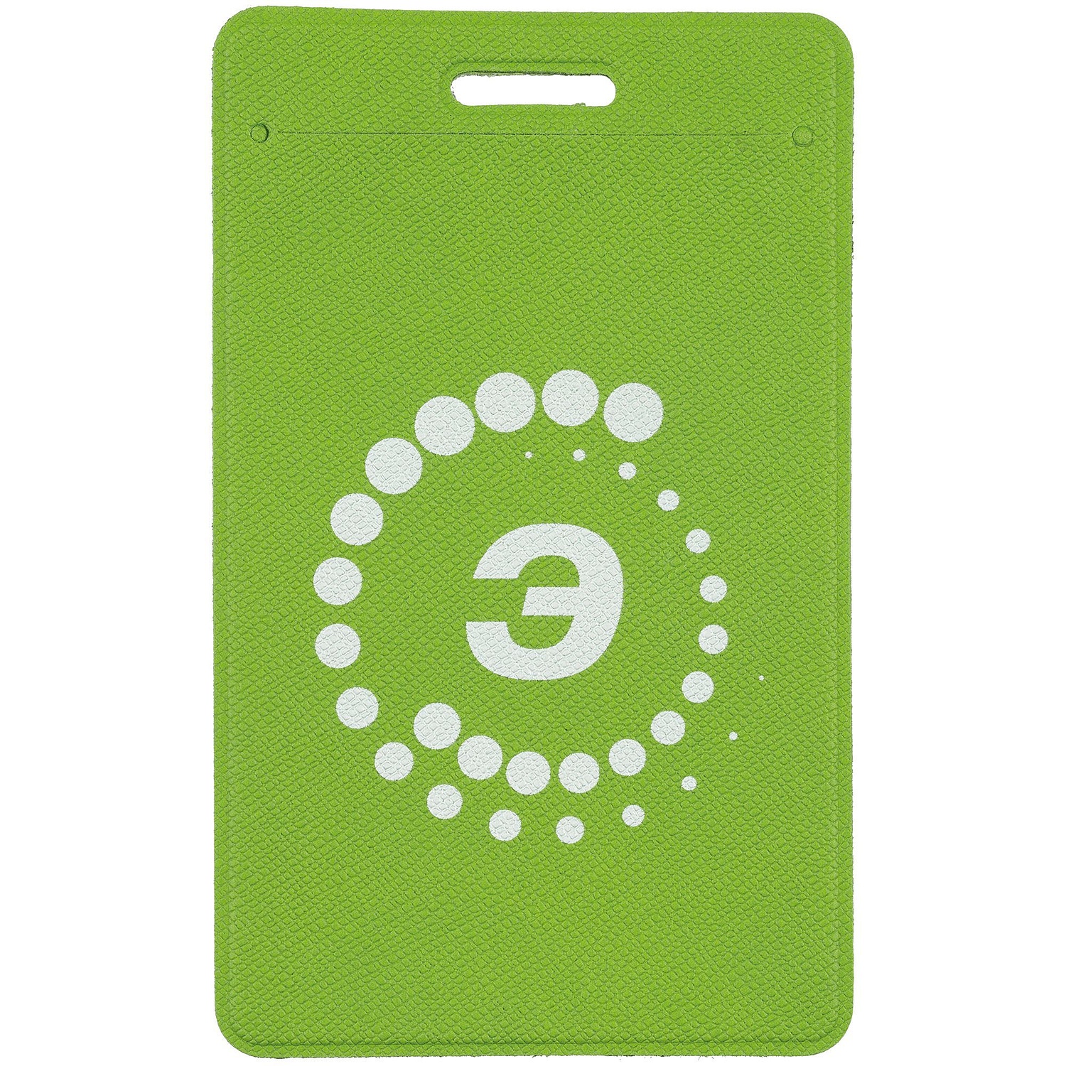 Чехол для пропуска Devon, зеленый с логотипом