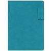 Ежедневник Lable, недатированный, бирюзовый с логотипом