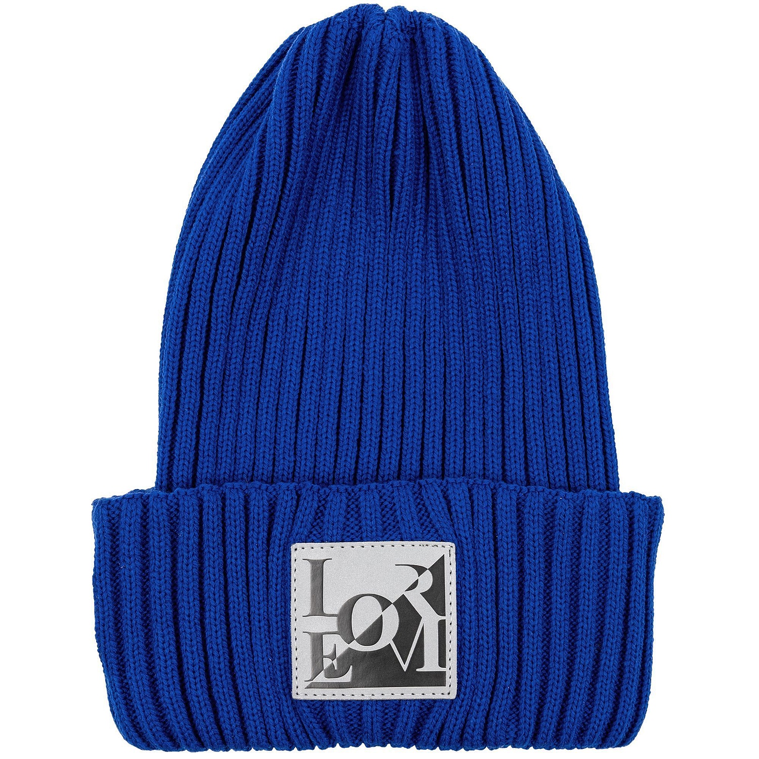 Лейбл светоотражающий Tao, L, серый с логотипом