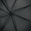 Зонт-трость Wind, черный с логотипом