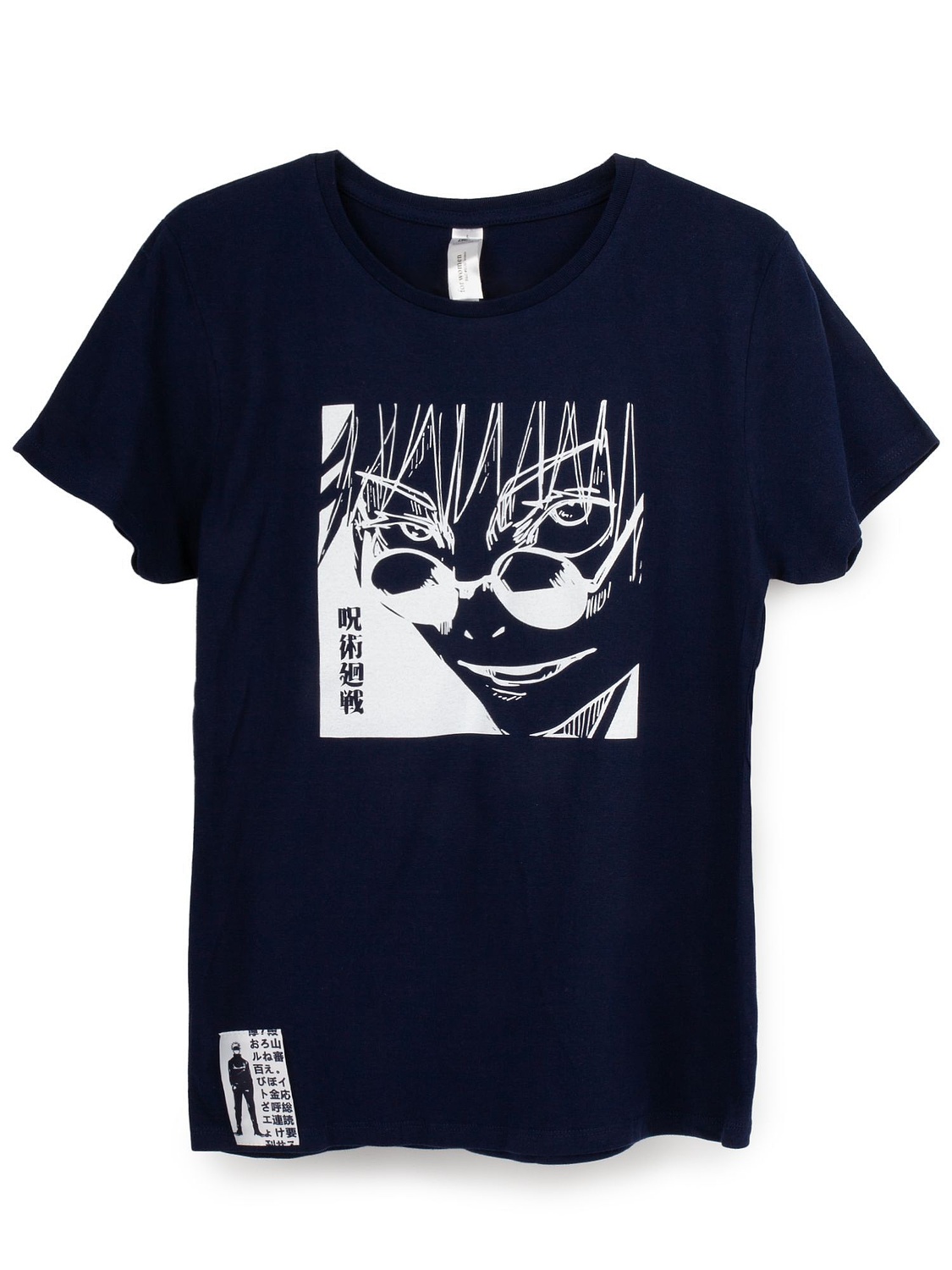 Футболка женская E150, черная с логотипом