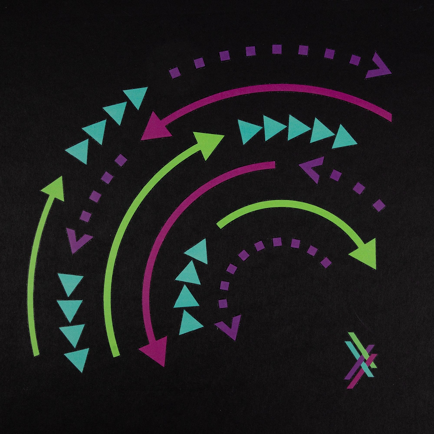 Коробка Quadra, черная с логотипом