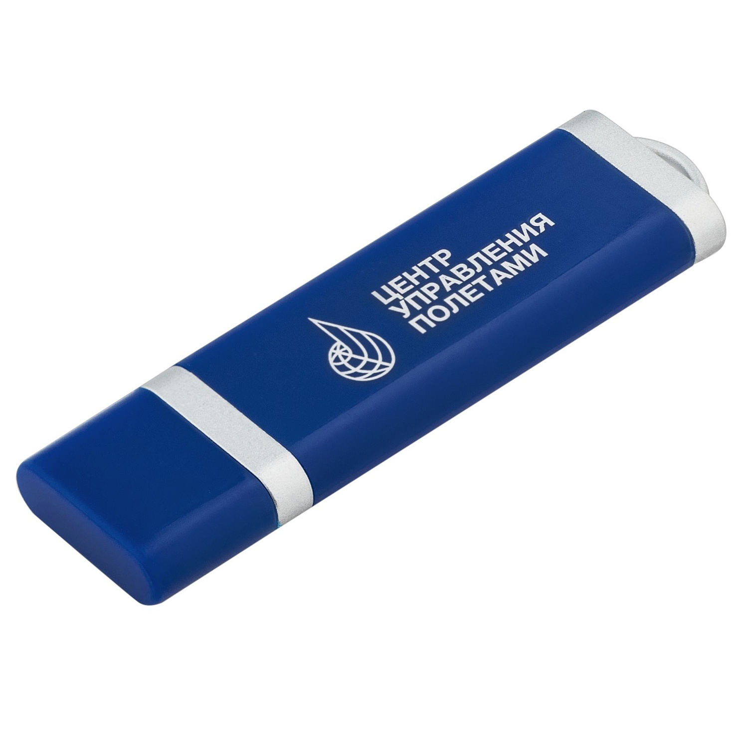 Флешка Profit, 8 Гб, белая с логотипом