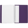 Ежедневник Spring Touch, недатированный, фиолетовый с логотипом