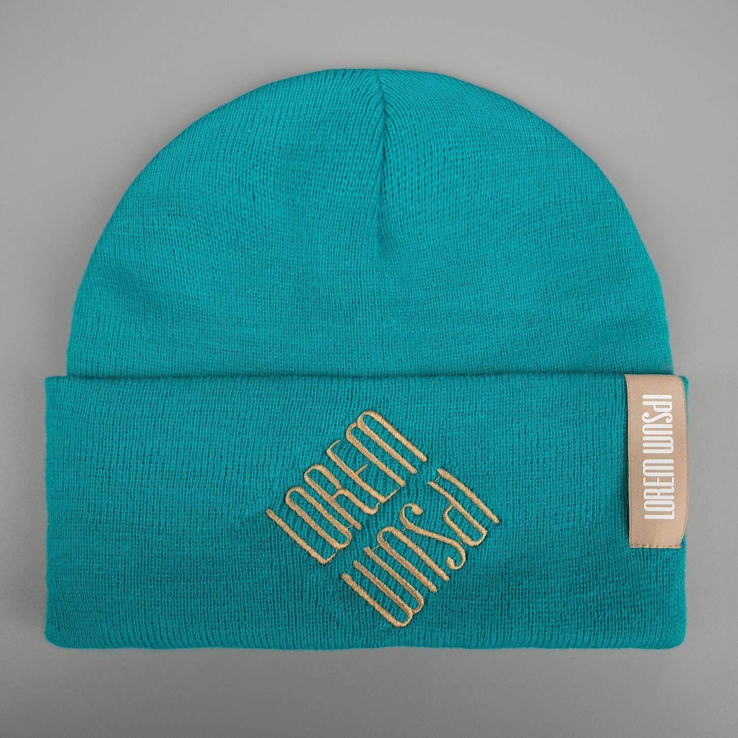 Шапка Urban Flow, морская волна