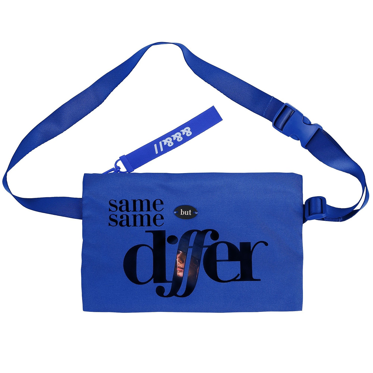 Поясная сумка W2, синяя