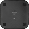 Беспроводное зарядное устройство Interra Plus, черное с логотипом