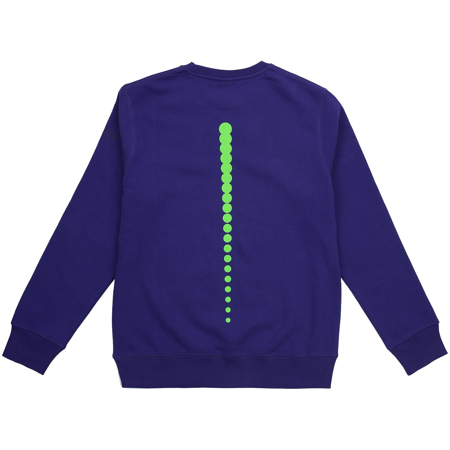 Свитшот унисекс King, ярко-синий с логотипом