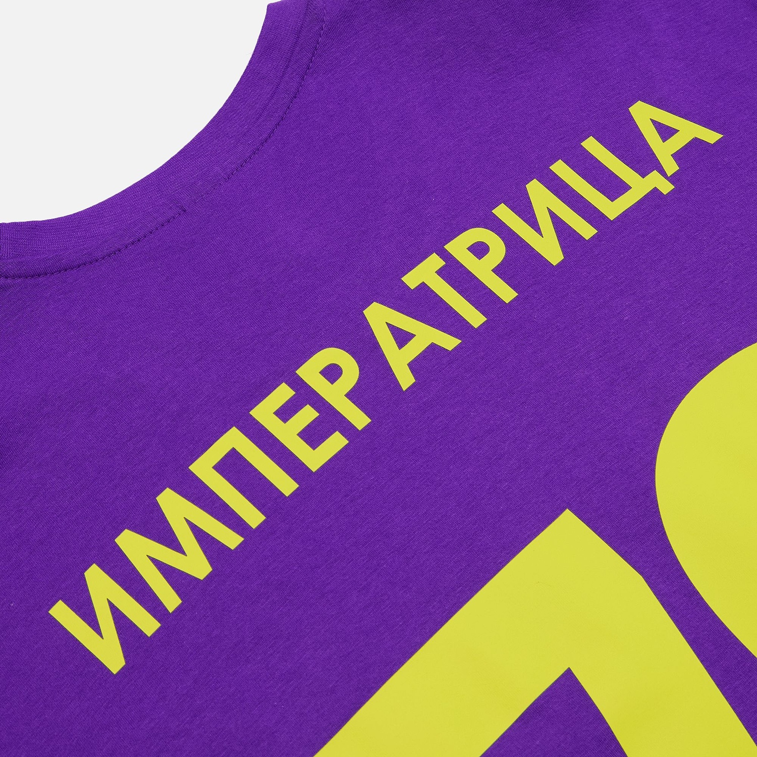 Футболка унисекс Regent 150, темно-фиолетовая с логотипом