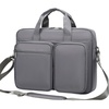 Сумка для ноутбука L266, темно-серая с логотипом