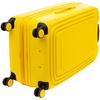 Чемодан Logoduck M, желтый с логотипом