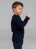 Свитшот детский Toima Kids, темно-синий с логотипом