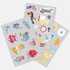Наклейки ПВХ Sticker Pack на заказ, S с логотипом