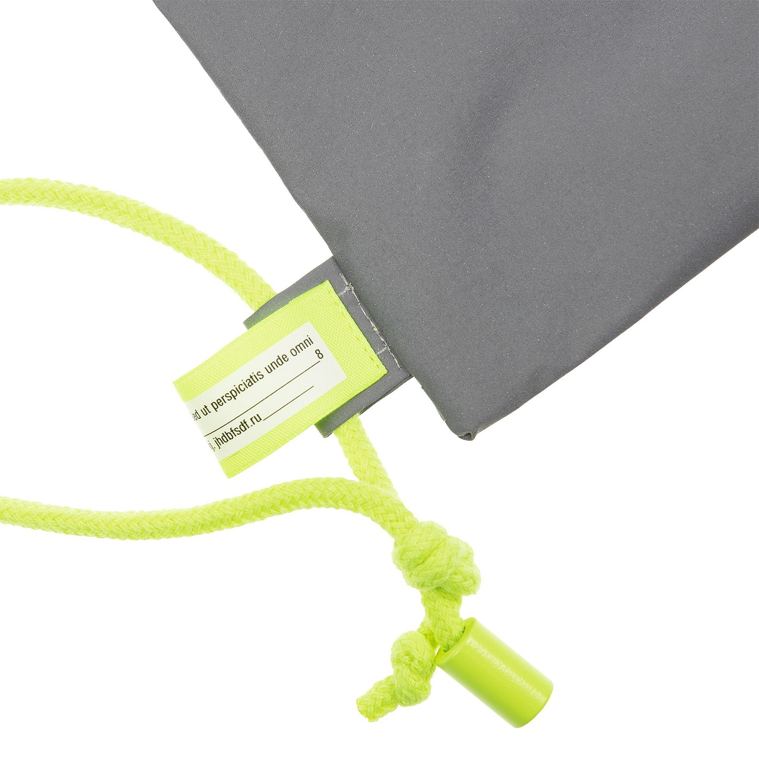 Круглый шнур Lasso L, черный, 140 см с логотипом