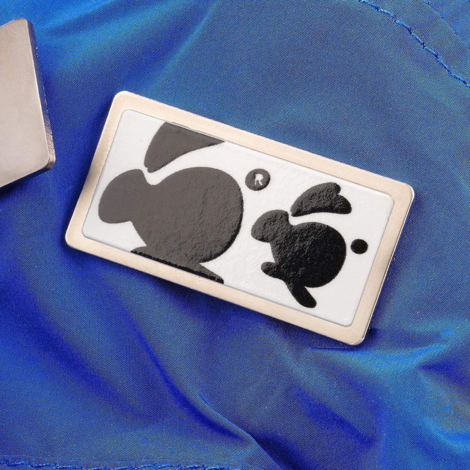 Панама Ben Mac, ярко-синяя с логотипом