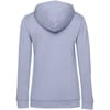 Толстовка с капюшоном женская Hoodie, лиловая с логотипом