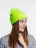 Шапка Urban Flow, салатовый неон с логотипом