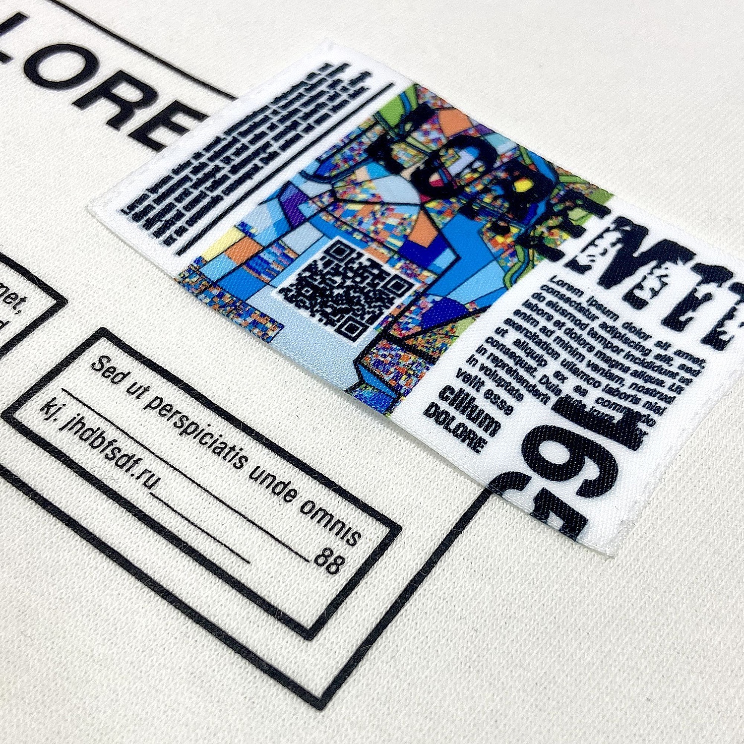 Джоггеры Kulonga, молочно-белые с логотипом