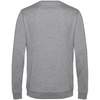 Свитшот унисекс Set In, серый меланж с логотипом