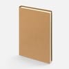 Ежедневник-органайзер Twill, недатированный, коричневый с логотипом