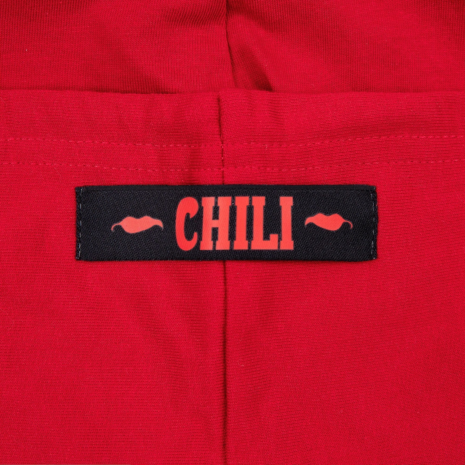 Худи унисекс Westray, красное с логотипом