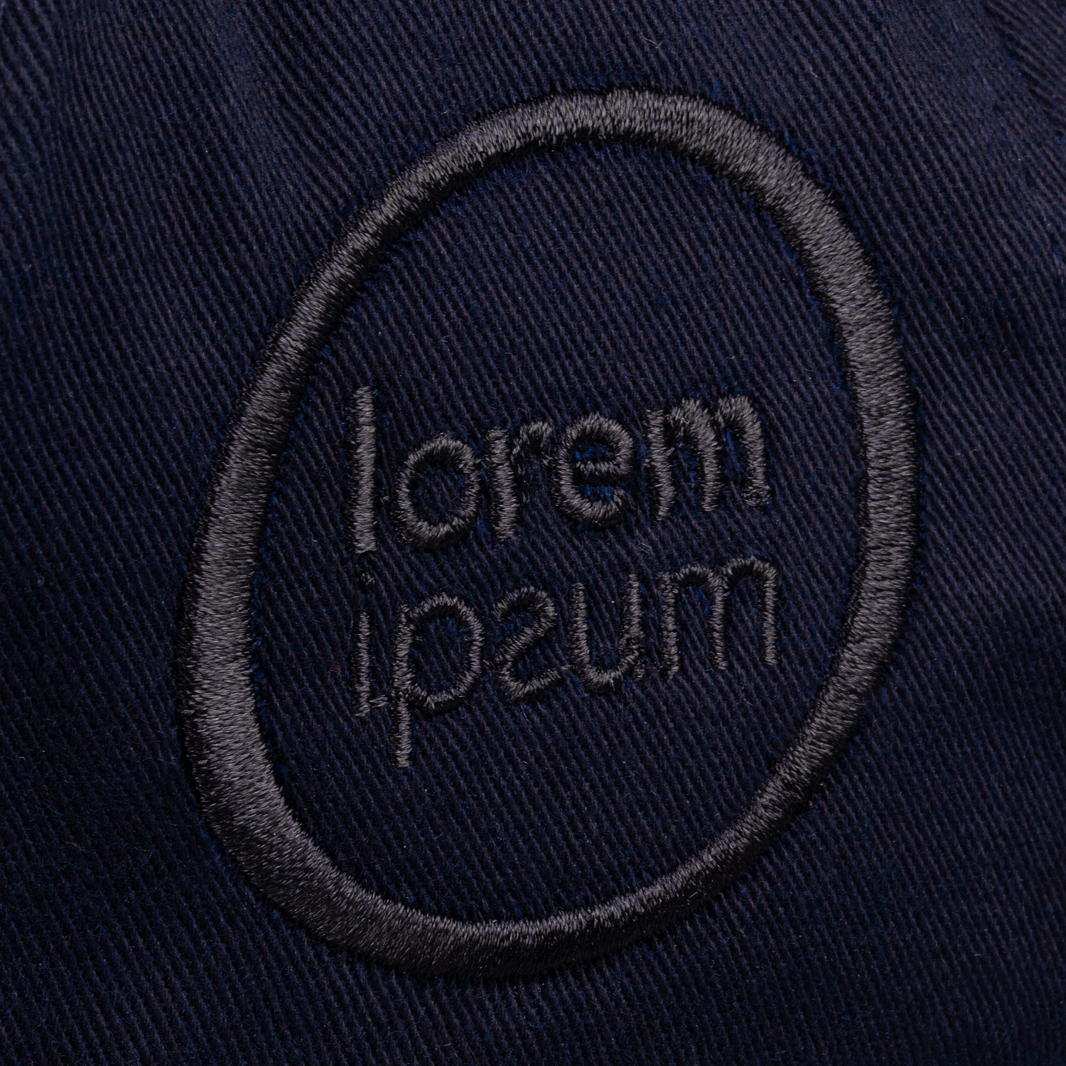 Бейсболка Convention, темно-синяя с логотипом