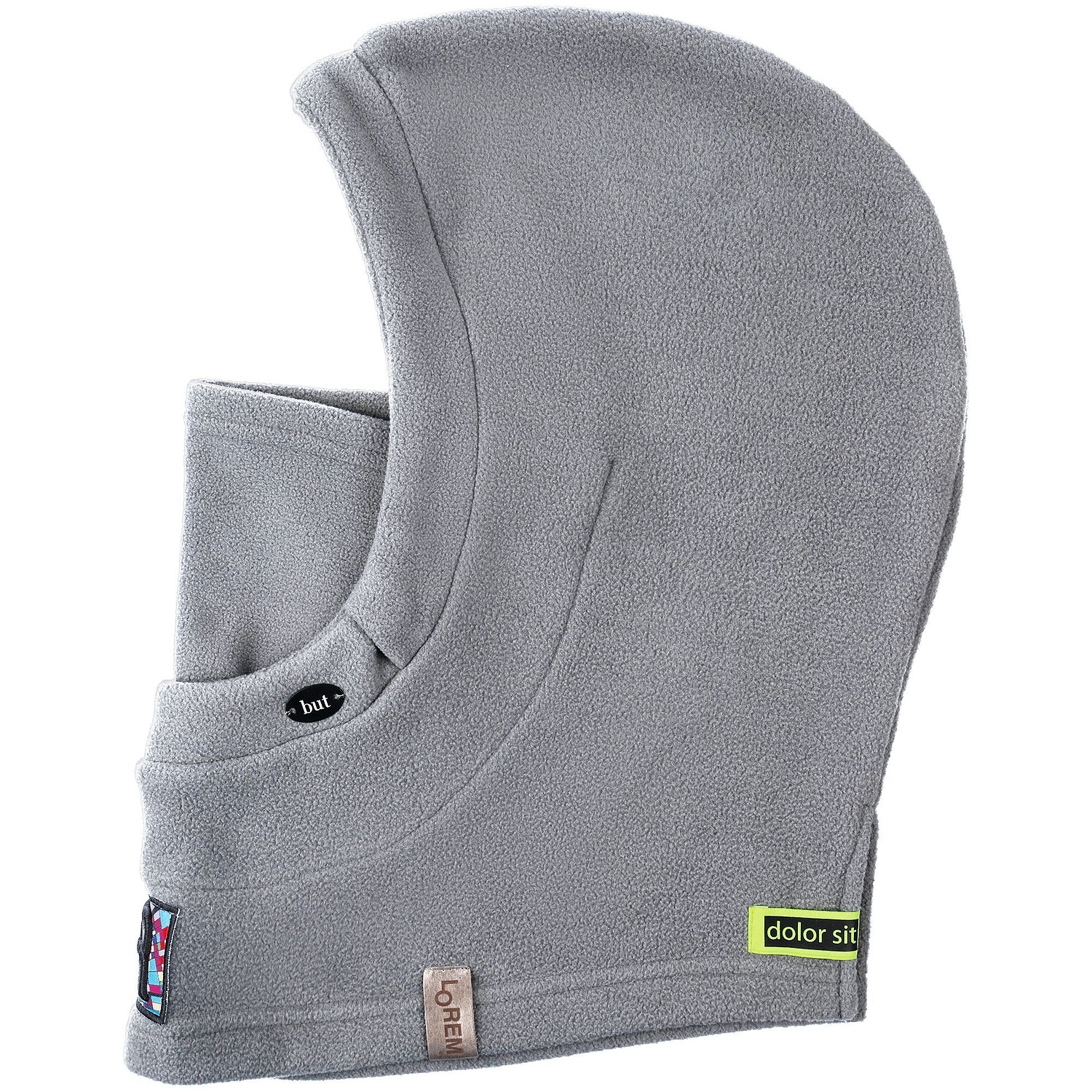 Балаклава-капюшон Nesse, черная с логотипом