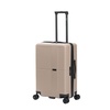 Чемодан Elton M, бежевый с логотипом
