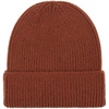 Шапка Bernard, коричневая (терракота) с логотипом