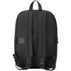 Складной рюкзак Compact Neon, черный с голубым с логотипом