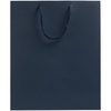Пакет бумажный Wide, синий с логотипом