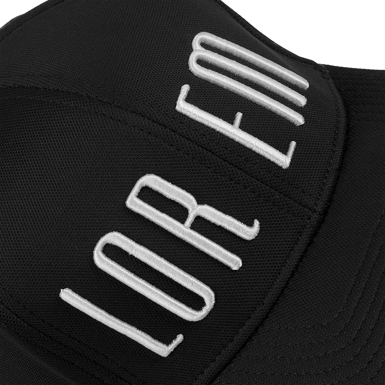 Бейсболка Harris, черная с логотипом