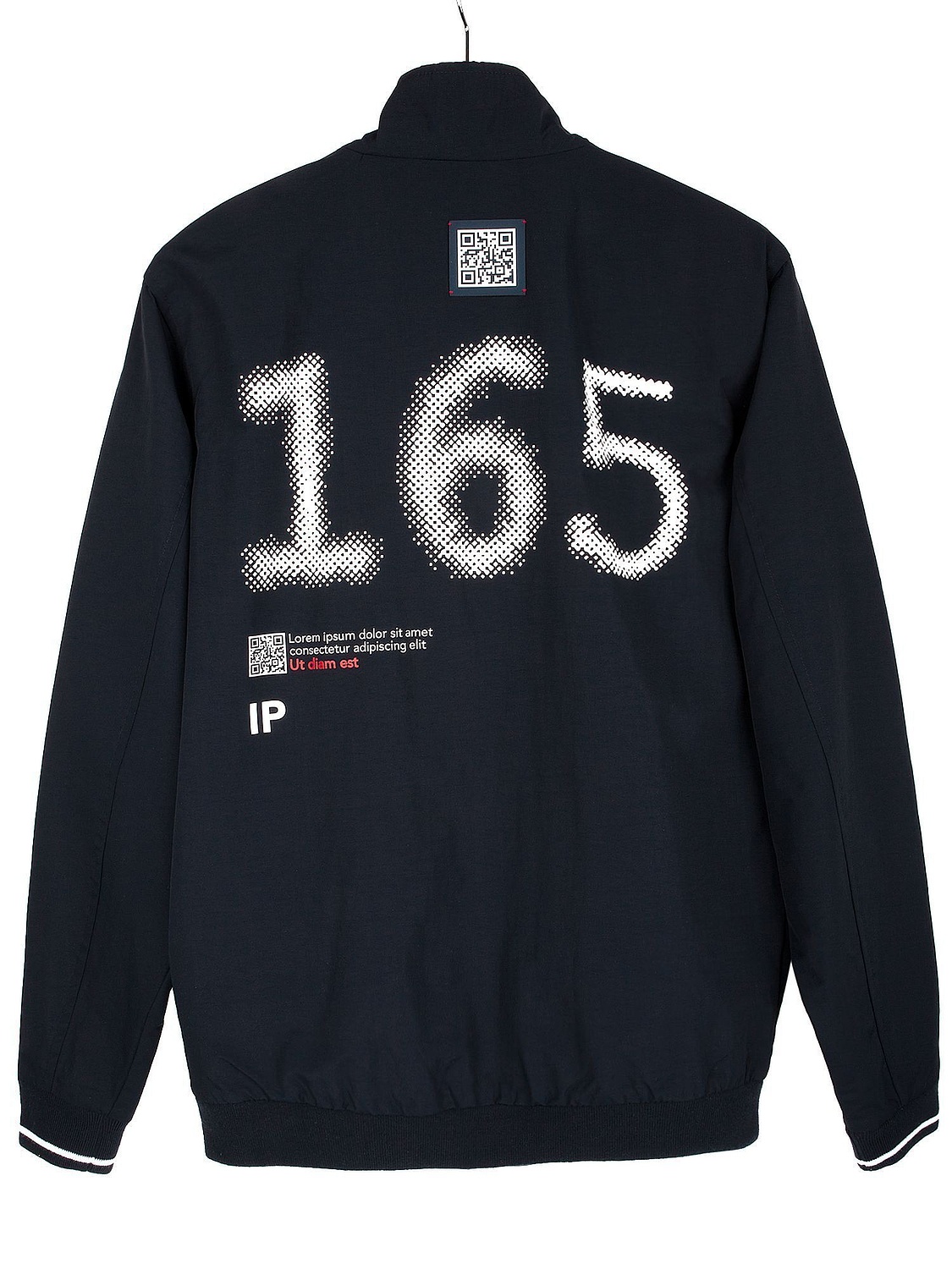 Ветровка Ralph, темно-синяя с логотипом