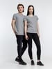 Футболка женская Pioneer Women, серый меланж с логотипом