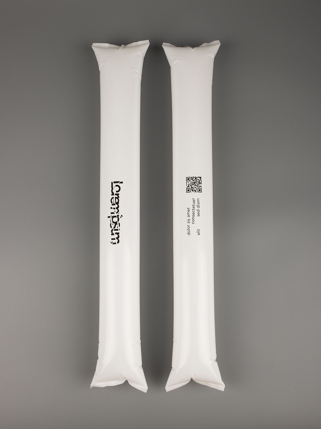 Палки-стучалки для болельщиков «Пошумим», красные с логотипом