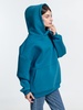 Худи Kulonga Oversize, бирюзовое с логотипом