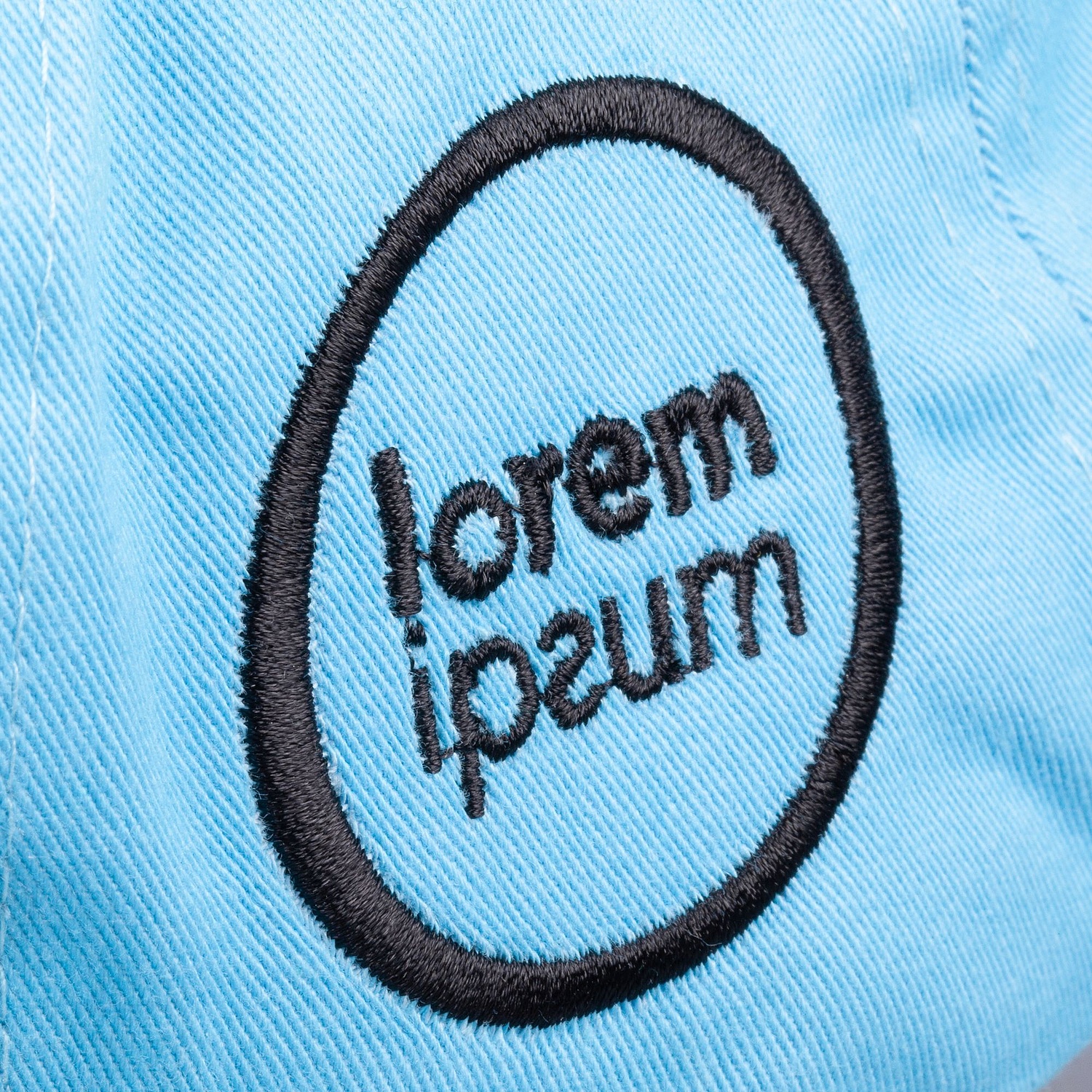 Бейсболка Convention, голубая с логотипом