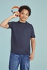 Футболка детская Regent Kids 150, голубая с логотипом