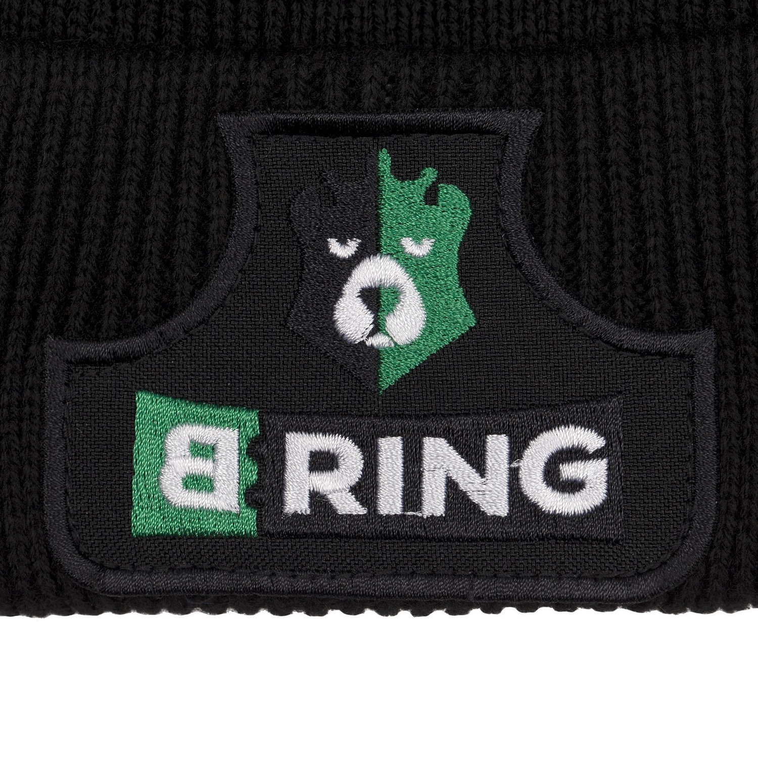 Шеврон из габардина Gabo M, черный с логотипом