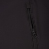 Куртка мужская Hooded Softshell черная с логотипом