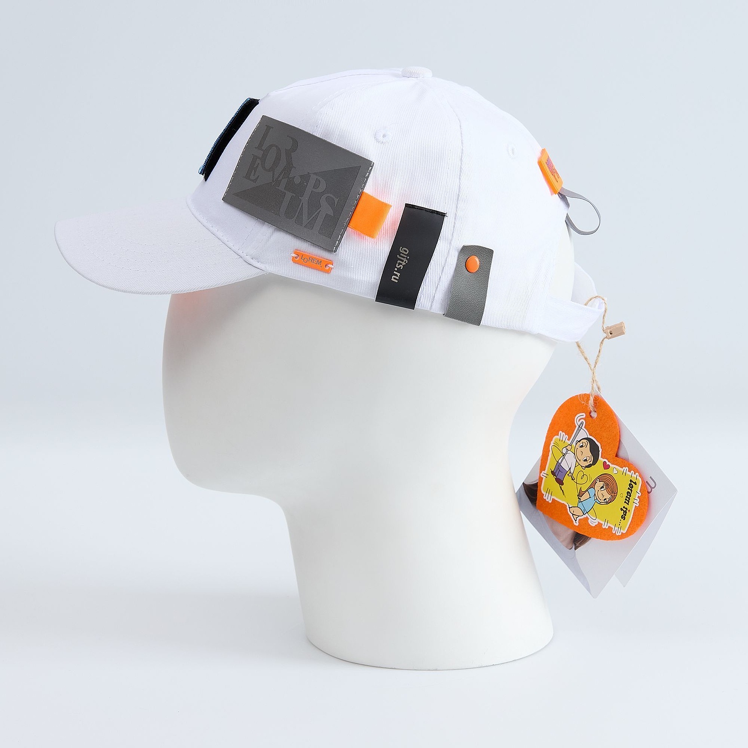 Бейсболка Promo, зеленая с логотипом