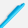 Ручка шариковая Prodir DS11 PMP, голубая с логотипом