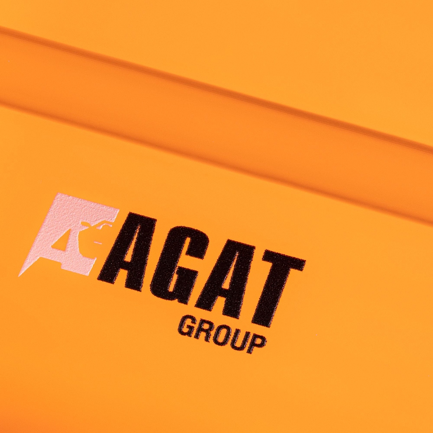 Бутылка для воды Holo, оранжевая с логотипом