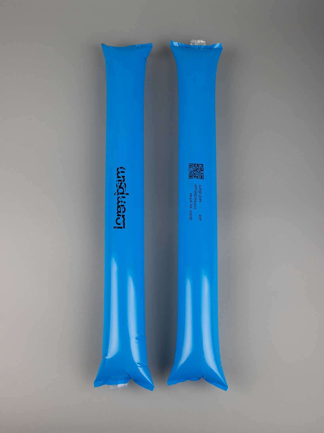 Палки-стучалки для болельщиков «Пошумим», синие с логотипом